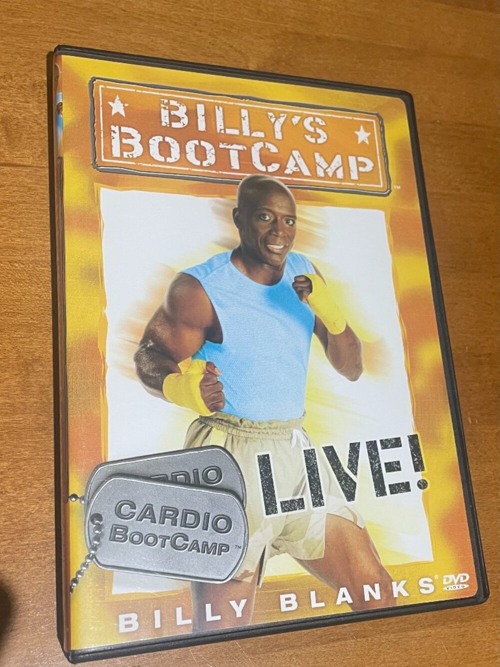Billy’s Boot Camp Live!  DVD (Cardio Boot Camp) – Billy Blanks